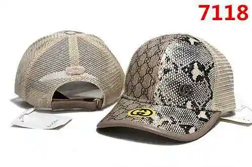 7.14 Actualización de stock Sombrero GUCCI Sombrero de malla totalmente de algodón Algodón de alta c