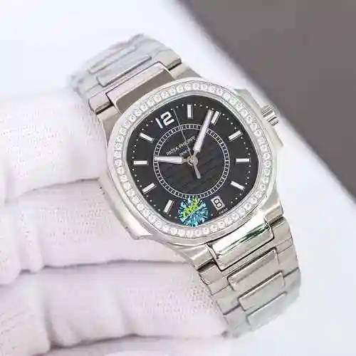 Reloj Patek Philippe para mujer combinado con movimiento mecánico original completamente automático 