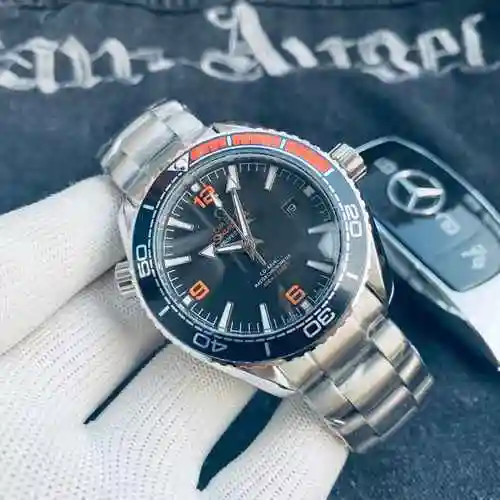 Reloj Omega para hombre combinado con movimiento mecánico original completamente automático Caja de 