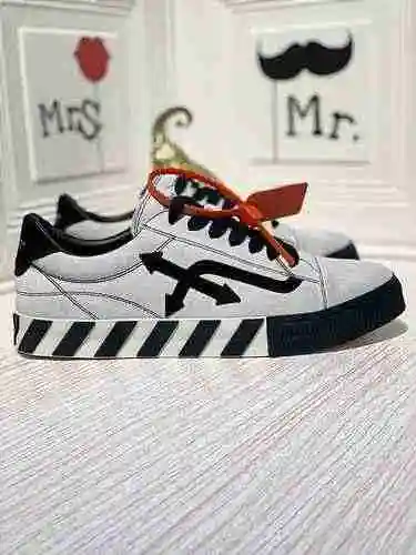 OFF WHITE 1159220OFF Zapatos casuales de nueva moda para hombre 38-44