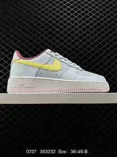6 Nike Air Force Low Air Force One zapatilla casual de caña baja. El rendimiento de amortiguación su