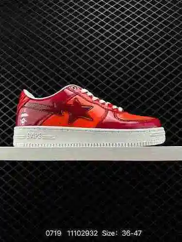 160 A Bath Ape, una marca de moda en Ura-Harajuku, Japón BAPE Sk8 Sta Low SK8 series de zapatos de s