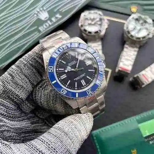 Reloj Rolex para hombre combinado con movimiento mecánico original completamente automático Caja de 