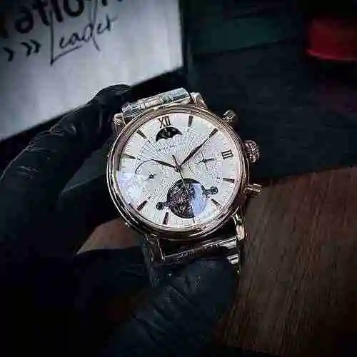 Reloj Patek Philippe para hombre combinado con movimiento mecánico original completamente automático