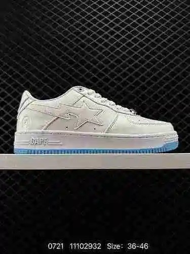 160 A Bath Ape, una marca de moda en Ura-Harajuku, Japón BAPE Sk8 Sta Low SK8 series de zapatos de s