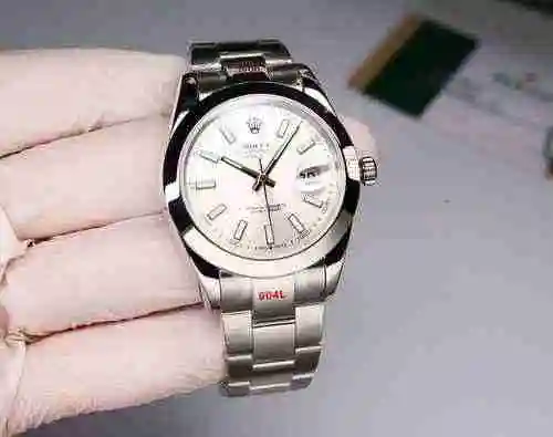 Reloj Rolex para hombre combinado con movimiento mecánico original completamente automático Caja de 