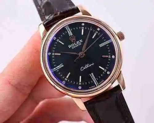 Reloj Rolex para hombre combinado con movimiento mecánico original completamente automático Caja de 