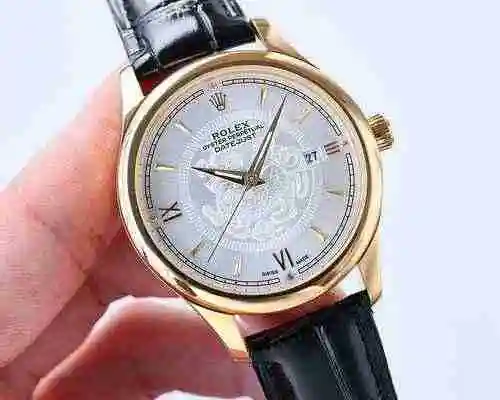 Reloj Rolex para hombre combinado con movimiento mecánico original completamente automático Caja de 