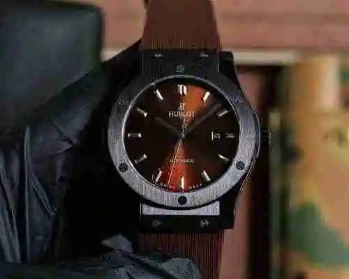Reloj Hengbao para hombre emparejado con movimiento mecánico original completamente automático Caja 