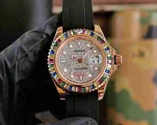 Reloj Rolex para hombre combinado con movimiento mecánico original completamente automático Caja de 