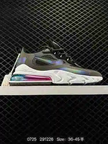 Las zapatillas para correr funcionales con semicolchón de aire Nike React Air Max 27 React High Brid