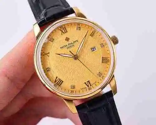 Reloj Patek Philippe para hombre combinado con movimiento mecánico original completamente automático