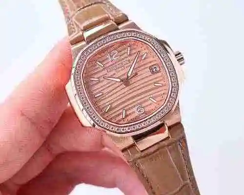 Reloj Patek Philippe para mujer combinado con movimiento mecánico original completamente automático 