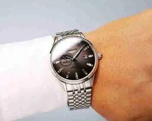 Reloj Longines para hombre combinado con movimiento mecánico original completamente automático Caja 