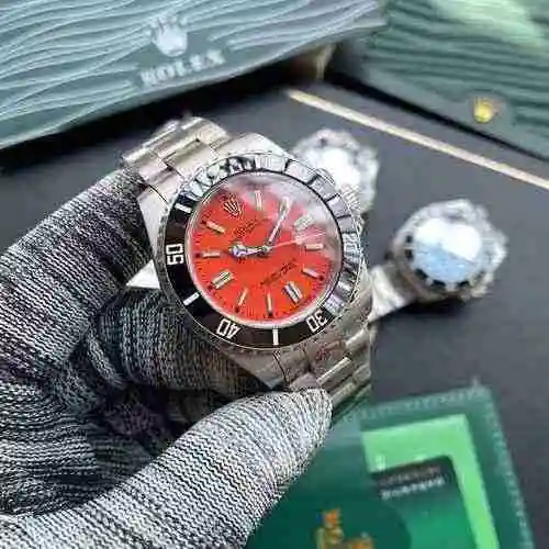 Reloj Rolex para hombre combinado con movimiento mecánico original completamente automático Caja de 