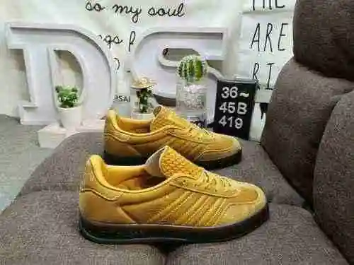 419D company grade true standard half size adlidas origins Gazelle Indoor casual wear resistant ligh