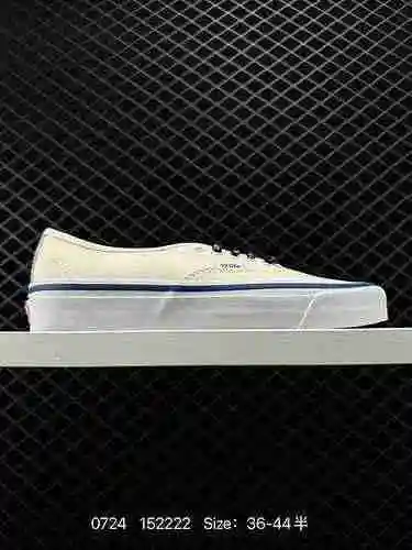VANS/Vance OG Auténtico LX Low Top Versátil Casual LV Co marca Zapatos de tablero vulcanizados de lo