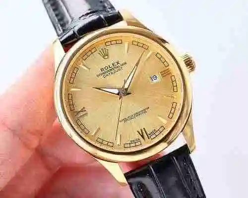 Reloj Rolex para hombre combinado con movimiento mecánico original completamente automático Caja de 