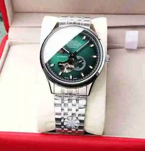Reloj Rolex para hombre combinado con movimiento mecánico original completamente automático Caja de 