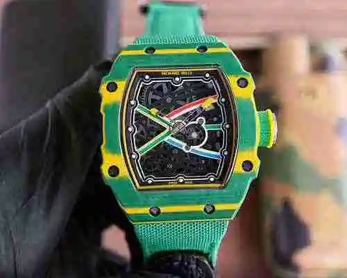 Reloj Richard Miller para hombre combinado con movimiento mecánico original completamente automático