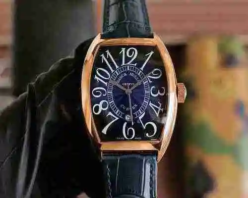 Frank Watch Reloj para hombre combinado con movimiento mecánico original completamente automático Ca