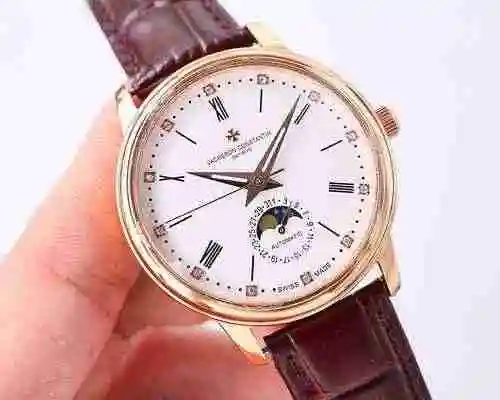 Jiangshi Danton Watch Reloj para hombre combinado con movimiento mecánico original completamente aut