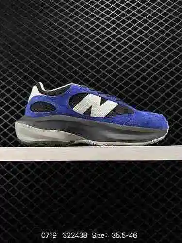 Zapatillas bajas para correr NB New Balance Warped Runner, resistentes al desgaste y transpirables, 