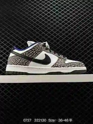 5 Nike Dunk Low Board Shoes Elephant Elephant Elephant Elephant Print Serie SB Zapatos deportivos cl