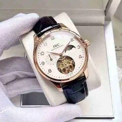 Reloj Wanguo para hombre emparejado con movimiento mecánico original completamente automático Caja d