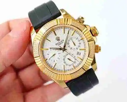 Reloj Rolex para hombre combinado con movimiento mecánico original completamente automático Caja de 