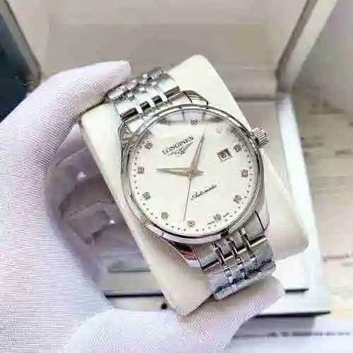 Reloj Longines para hombre combinado con movimiento mecánico original completamente automático Caja 