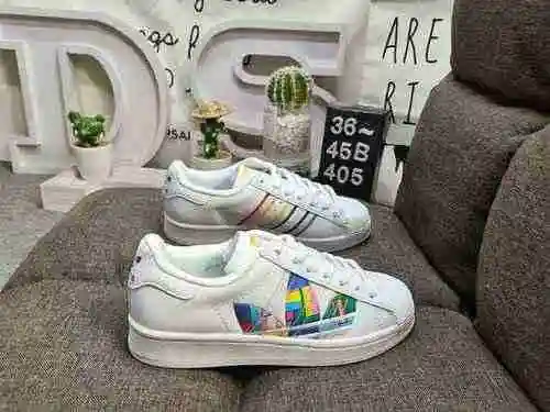 405D Adidas Originals SUPERSTAR W Shell Head Classic Versatile Casual Sports Little White Board Shoe
