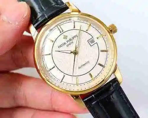 Reloj Patek Philippe para hombre combinado con movimiento mecánico original completamente automático