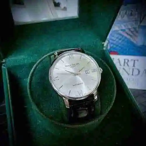 Reloj Patek Philippe para hombre combinado con movimiento mecánico original completamente automático
