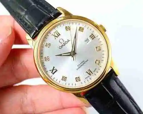 Reloj Omega para hombre combinado con movimiento mecánico original completamente automático Caja de 