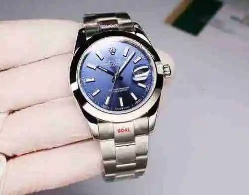 Reloj Rolex para hombre combinado con movimiento mecánico original completamente automático Caja de 