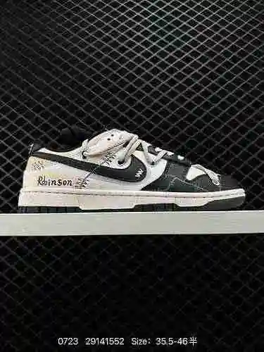 26 zapatos de tabla informales con parte superior baja y correa Robinson SB personalizados Nk Dunk L