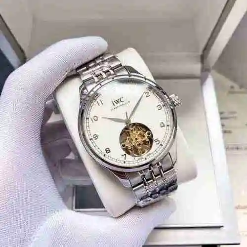 Reloj Wanguo para hombre emparejado con movimiento mecánico original completamente automático Caja d