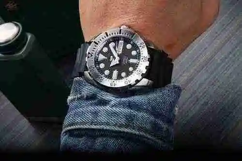 Reloj SEIKO para hombre combinado con movimiento mecánico original completamente automático Caja de 