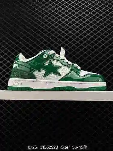 140 A Bath Ape, una marca de moda en Ura-Harajuku, Japón BAPE Sk8 Sta Low SK8 series de zapatos de s
