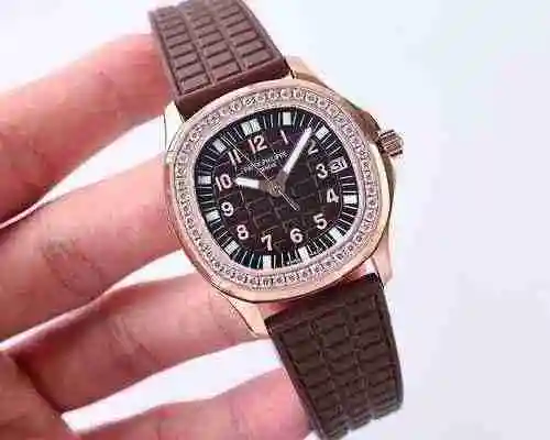 Reloj Patek Philippe para mujer combinado con movimiento mecánico original completamente automático 