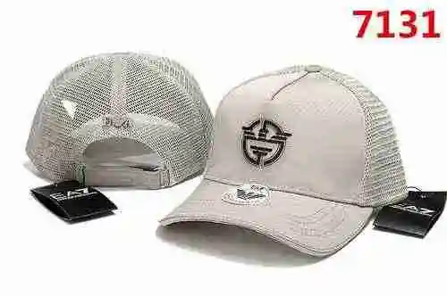 7.19 Actualización puntual ARMANI Mesh Hat A Goods Mesh Hat Tela de algodón de alta calidad