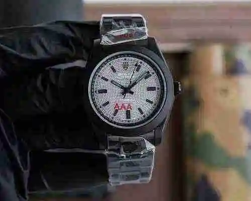 Reloj Rolex para hombre combinado con movimiento mecánico original completamente automático Caja de 