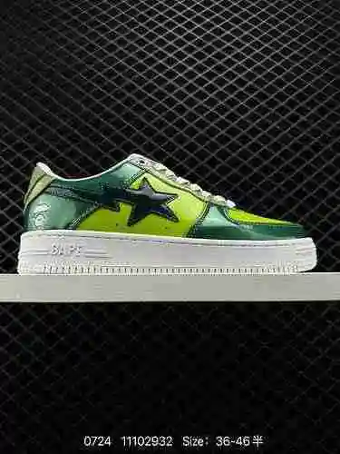 160 A Bath Ape, una marca de moda en Ura-Harajuku, Japón BAPE Sk8 Sta Low SK8 series de zapatos de s