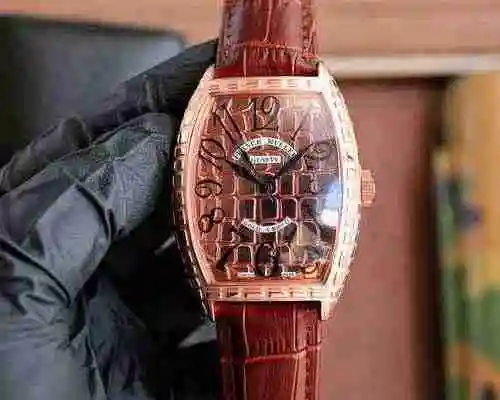 Frank Watch Reloj para hombre emparejado con movimiento mecánico original completamente automático C