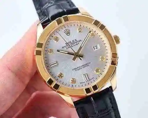 Reloj Rolex para hombre combinado con movimiento mecánico original completamente automático Caja de 