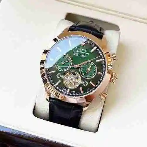Reloj Rolex para hombre combinado con movimiento mecánico original completamente automático Caja de 