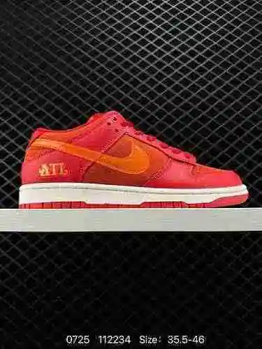 7 Nike Dunk Low Classic, zapatos deportivos informales y versátiles con relleno de lengüeta engrosad