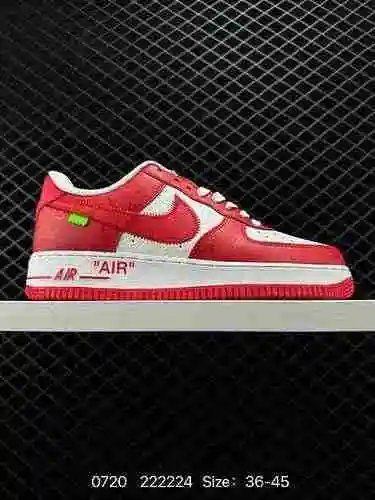 2 Nike Air Force Low Air Force One zapatilla casual de caña baja. El rendimiento de amortiguación su