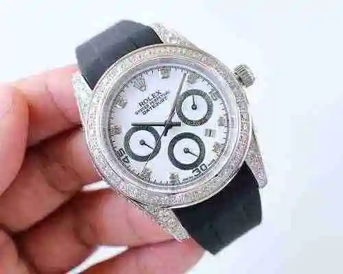 Reloj Rolex para hombre combinado con movimiento mecánico original completamente automático Caja de 